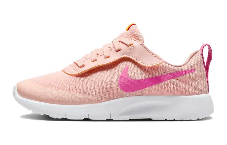 Nike Nike Tanjun EasyOn Slip Resistant And Breathable Kids Lifestyle Shoes Orange Pink Children Aged 3 7 Years Old