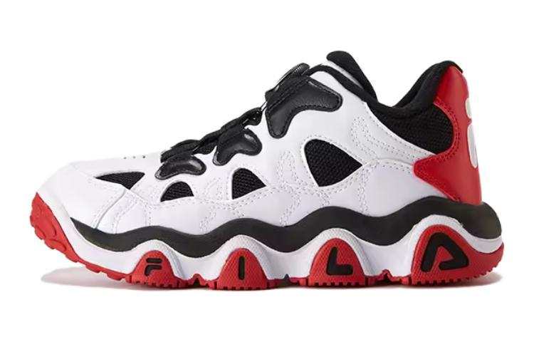 FILA KIDS Boa Slip Resistant, Abrasion Resistant, Lightweight Cushioning Low top Children's Basketball Shoes