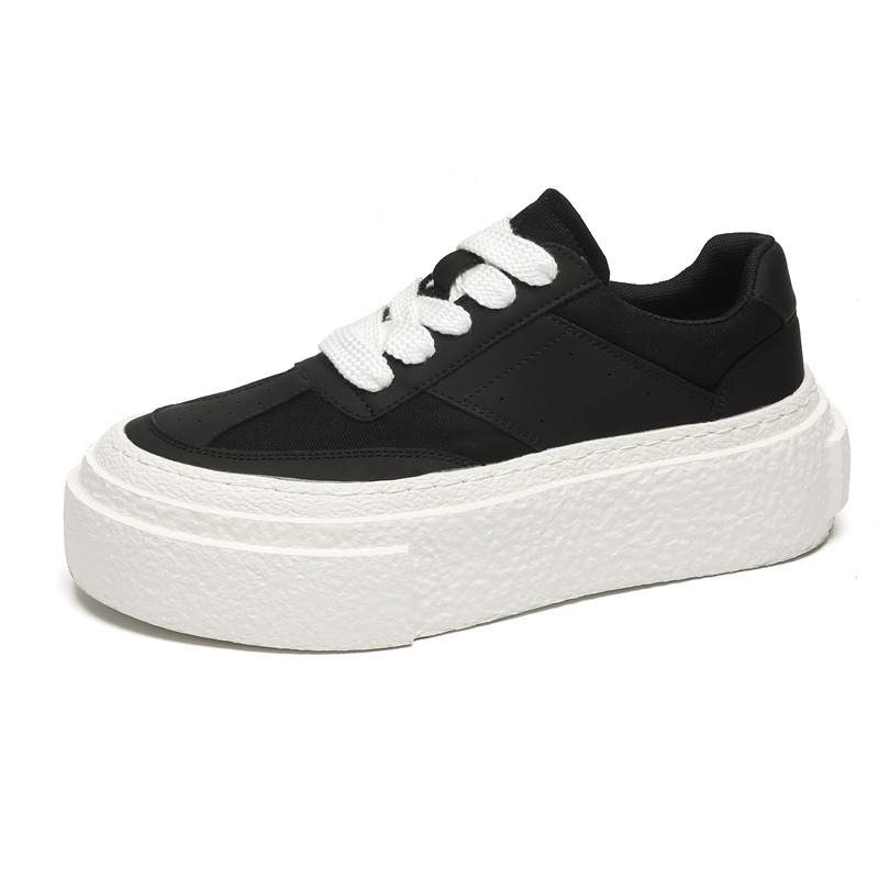 QIQUDUCK Cow Split Leather Low top Skateboard Shoes Unisex