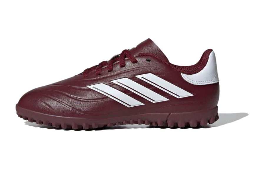 Adidas Adidas COPA PURE 2 Club TF Comfortable Cushioning Abrasion Resistant Breathable Low top Kids' Soccer Shoes Purple Kids'