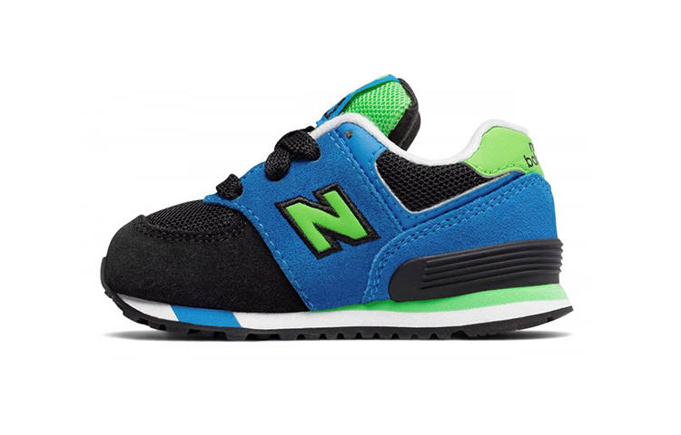 New Balance New Balance Athleisure Cushioning, Wear Resistant Low top Toddler Shoes Gray Blue Green Infant And Toddler