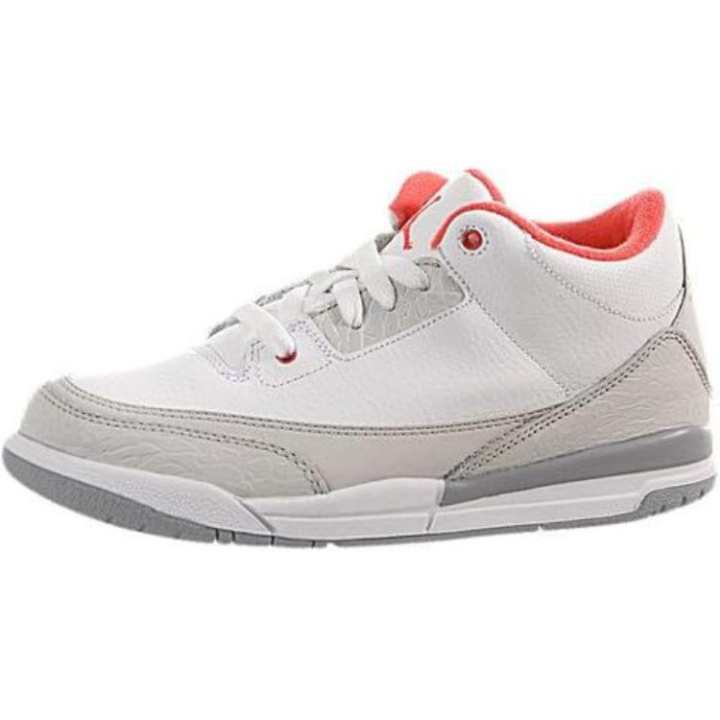 Jordan Jordan Air Jordan 3 Leather Comfortable Slip Resistant Abrasion Resistant Slip Resistant Abrasion Resistant Mid top