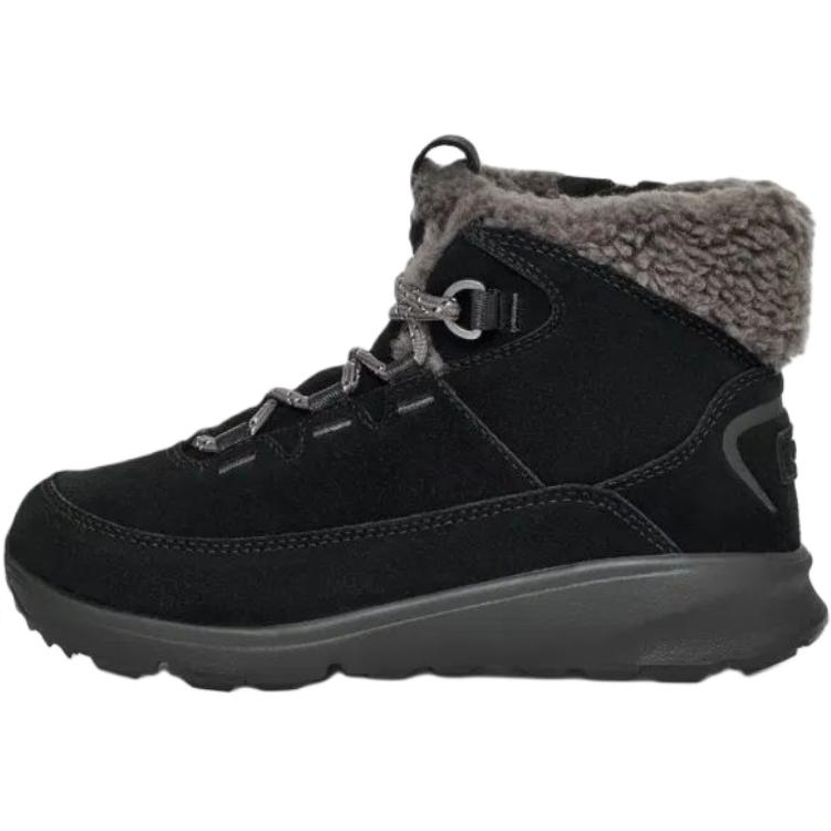 UGG TerreTrail Cozy Lace Boot Black Kids