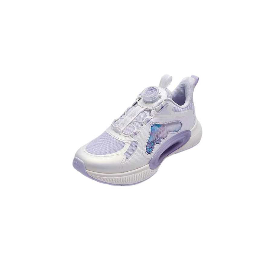 BALABALA ACCOMPANY GROWTH Kids' Training Shoes White Purple Teenagers