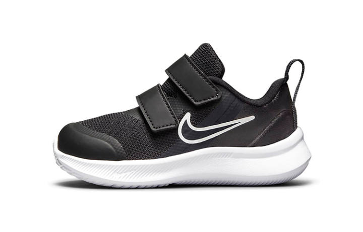 Nike Nike Star Runner 3 Low top Running Shoes Black White Infant And Toddler