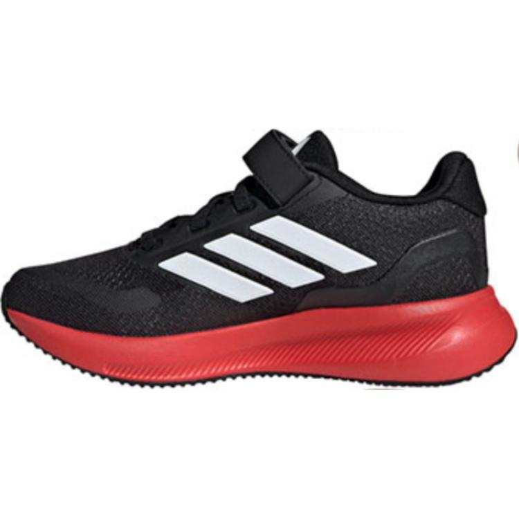 Adidas Adidas Core Fight 5 Comfortable Slip Resistant Abrasion Resistant Low top Kids Lifestyle Shoes Black