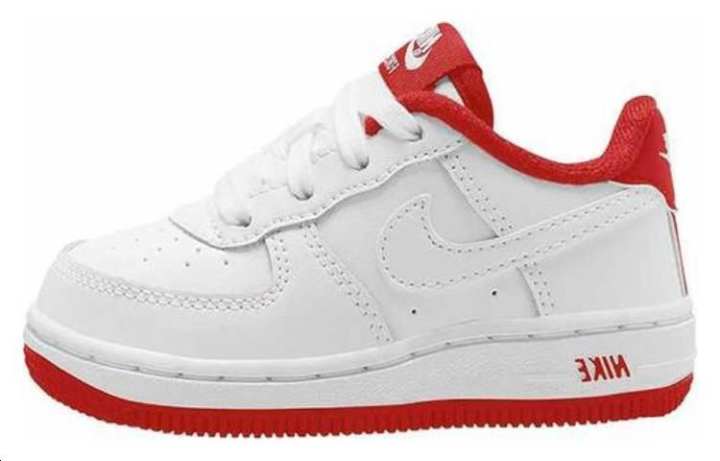 Nike Nike Air Force 1 Low White University Red TD