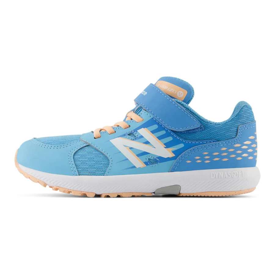 New Balance New Balance NB Hanzo V V3 C3 Cushioning Abrasion Resistant Cushioning, Wear Resistant Low top Kids' Running Shoes Blue