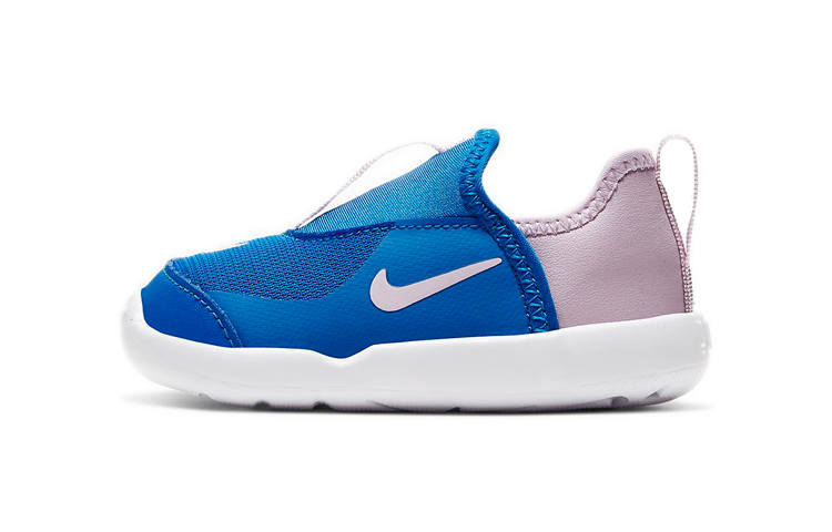 Nike Nike Lil' Swoosh Classic Lightweight Low top Toddler Shoes Gray Blue Infant And Toddler