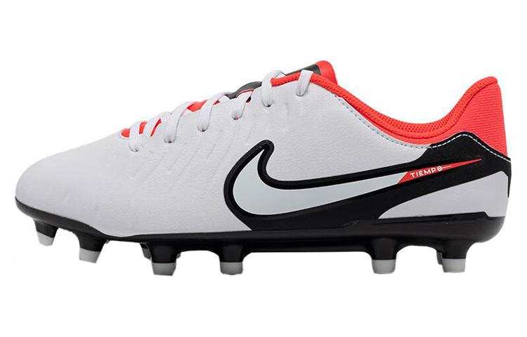 Nike Nike Jr Legend 10 Synthetic Leather Low top Kids' Soccer Shoes White Black Kids'