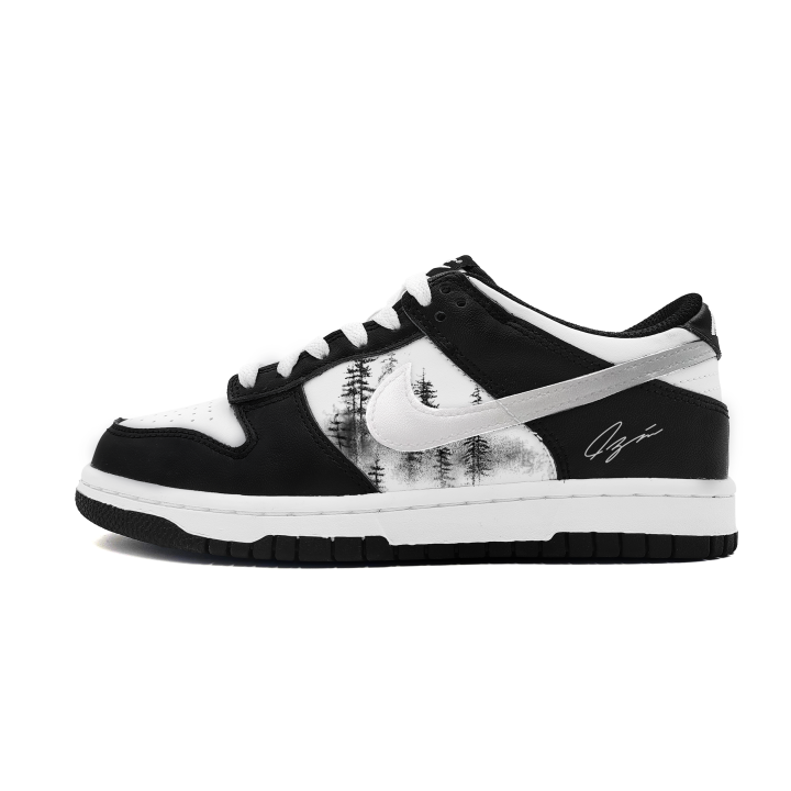 Nike Nike Dunk Berlin Winter Slip Resistant Low top Skateboard Shoes Women's Black Gray