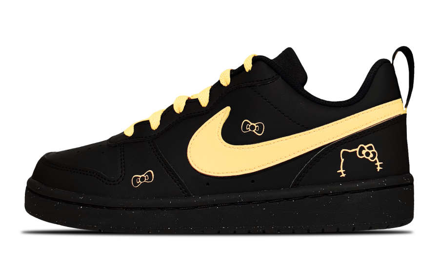 Nike Nike Court Borough Low top Kids' Skateboarding Shoes Yellow Kids'