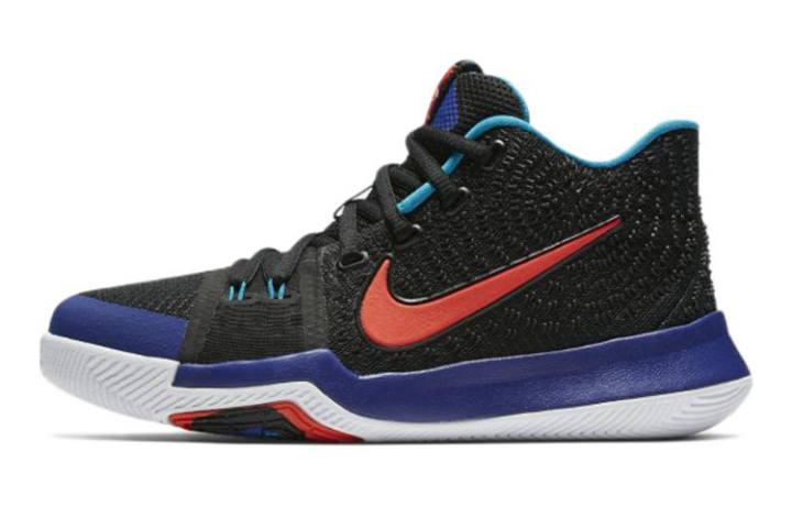 Nike Nike Kyrie 3 'Kyrache Light' Irving 3 Mid top Basketball Shoes Black Blue Unisex