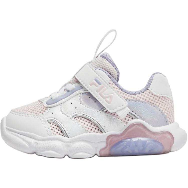 FILA KIDS Lightweight Cushioning Lightweight Cushioning Low top Toddler Shoes Plain Mist Pink/FILA White