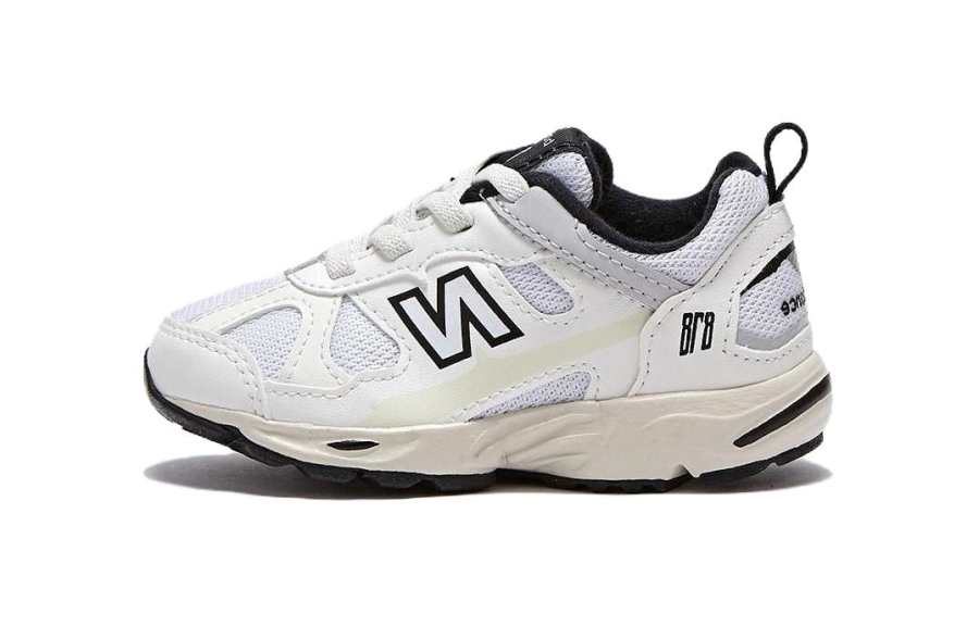 New Balance New Balance Abrasion Resistant Breathable Low top Toddler Shoes White Black Infant And Toddler