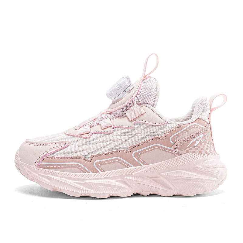DEERWAY Slip Resistant Cushioning Rebound Breathable Slip Resistant Cushioning Rebound Breathable Kids' Running Shoes