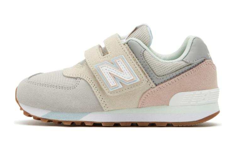New Balance New Balance NB 574 Sports Cushioning Low top Kids' Running Shoes Gray Beige Kids'