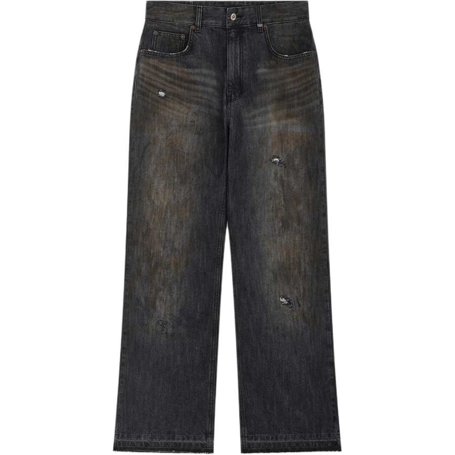 WE11DONE WE11DONE Jeans Men's Black Moderate Straight Fit Pants