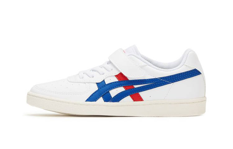 Onitsuka Tiger Casual Breathable Low top Skateboard Shoes White Children Aged 3 7 Years Old