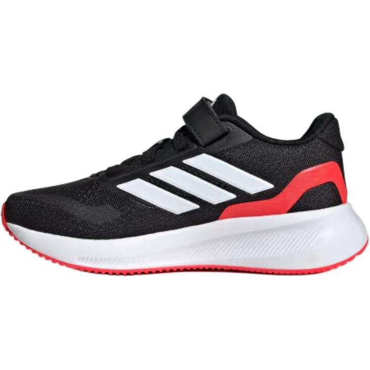 Adidas Adidas RUNFALCON 5 Slip Resistant Abrasion Resistant Low top Kids' Running Shoes Black Kids'