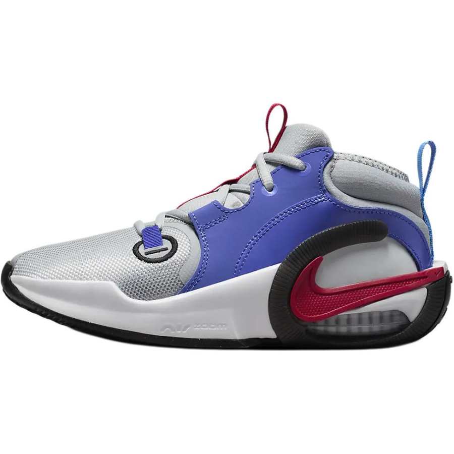 Nike Nike Air Zoom Crossover 2 Mid top Children's Basketball Shoes Gray Blue Kids'
