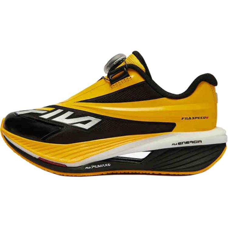 FILA KIDS BOA Low top Kids' Running Shoes Yellow Black Unisex