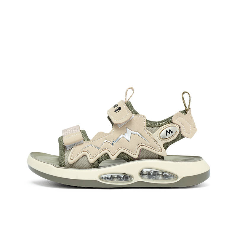 BIG WASP Synthetic Leather, Textile Slip Resistant Rebound Children's Sandals Kids'