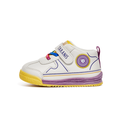 TARANIS Fleece Lined Comfortable Puffy Shoes Slip Resistant Thermal Slip Resistant Thermal Low top Toddler Shoes