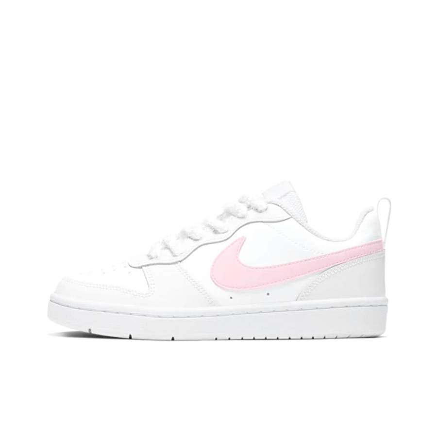Nike Nike Court Borough 2 Low Leather Slip Resistant Cushioning Abrasion Resistant