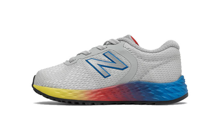New Balance New Balance Comfortable Cushioning Abrasion Resistant Breathable Low top Toddler Shoes White Blue Infant And Toddler