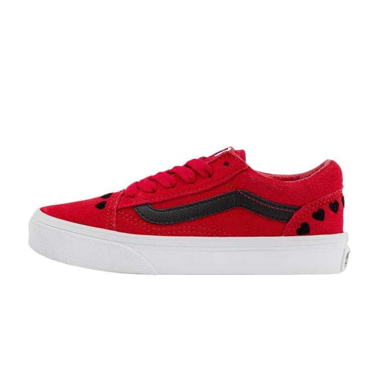 Vans Old Skool Low top Kids' Skateboarding Shoes Red Kids'