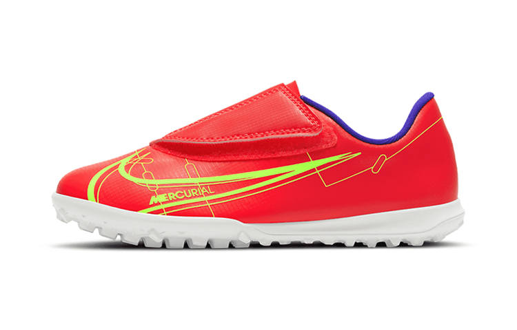 Nike Nike Mercurial Vapor 14 Killer 14 Club PS V Low top Kids' Soccer Shoes Orange Red Children Aged 3 7 Years Old