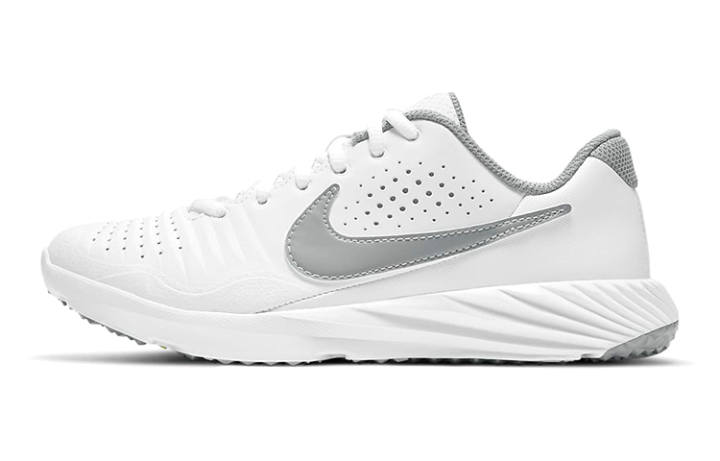 Nike Nike Alpha Huarache 3 Cushioning Slip Resistant Abrasion Resistant Low top Running Shoes White Gray Unisex