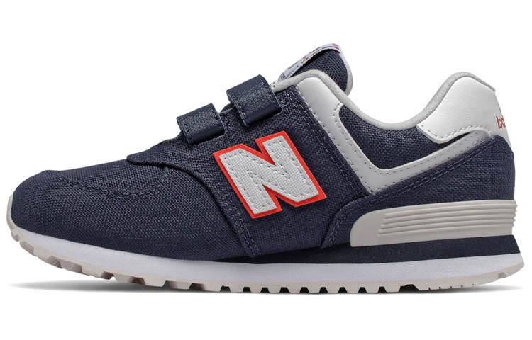 New Balance New Balance NB 574 Trendy Cushioning Kids Lifestyle Shoes Navy Blue Teenagers