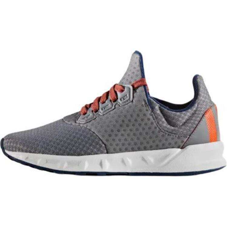 Adidas Adidas Falcon Elite 5 Slip Resistant Abrasion Resistant Low top Kids' Running Shoes Gray Kids'