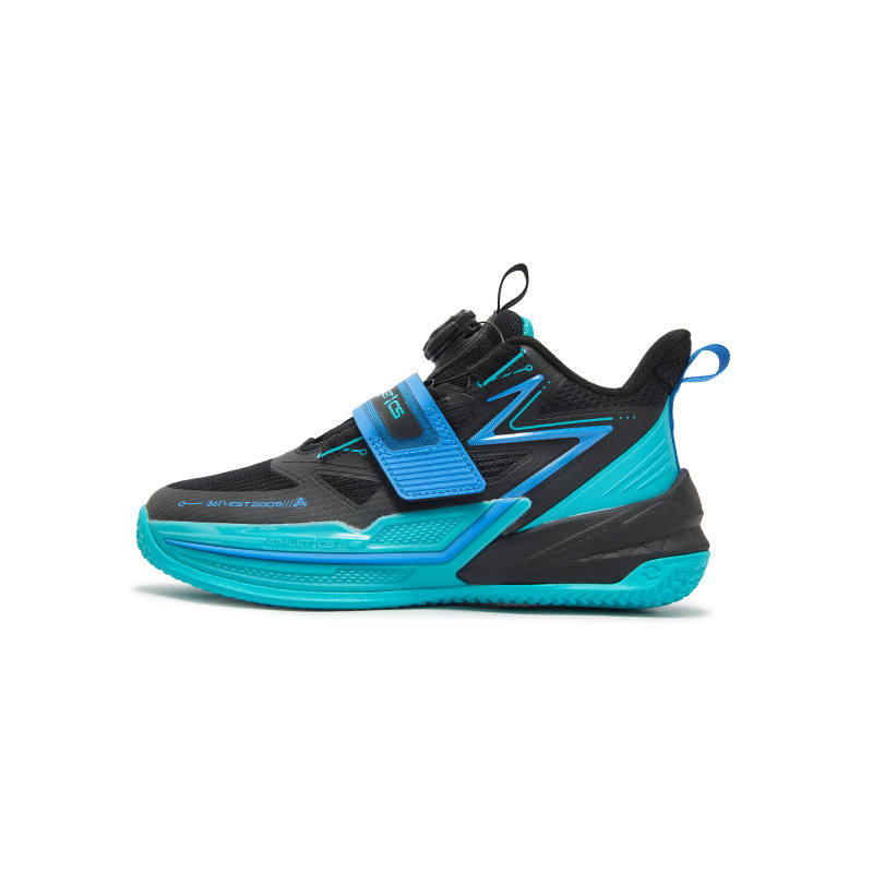 361°KIDS Basketball Shoes Black Green Unisex