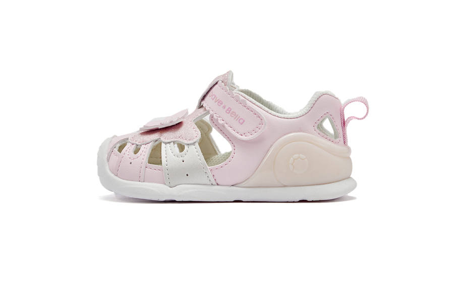 DAVE&BELLA Slip Resistant Anti Kick Abrasion Resistant Breathable Toddler Shoes Pink Children Aged 3 7 Years Old