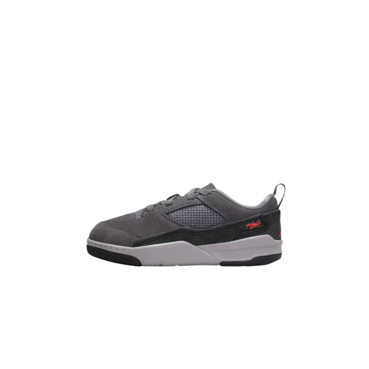 Jordan Jordan FLIGHT COURT Leather, Suede Low top Kids' Training Shoes Gray Kids'