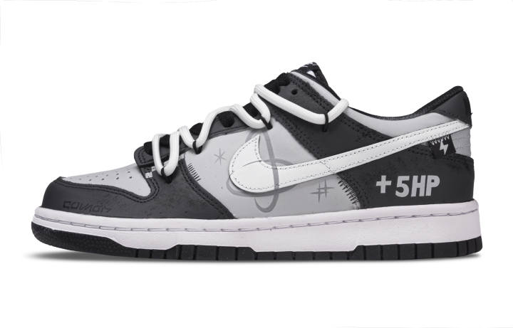 Nike Nike Dunk Galaxy Code Leather Slip Resistant Cushioning Slip Resistant Cushioning Low top Kids' Skateboarding Shoes