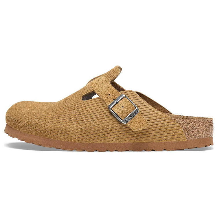 Birkenstock Boston Suede Embossed 'Butterscotch Brown'