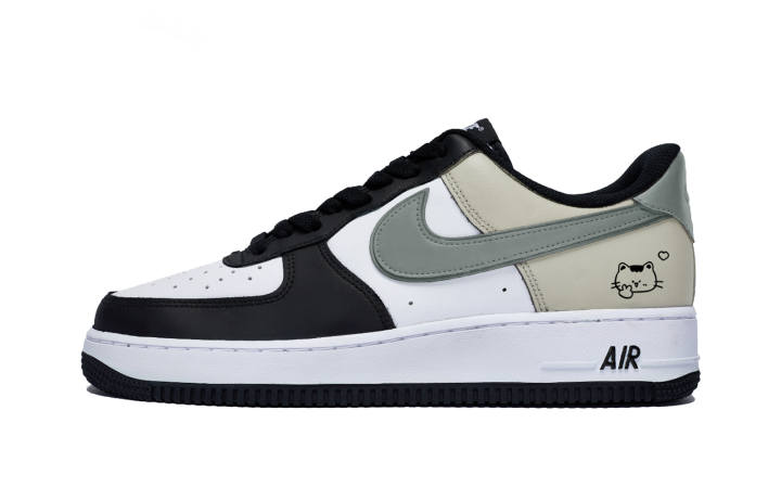 Nike Nike Air Force 1 Low Leather Low top Kids' Skateboarding Shoes White Teenagers