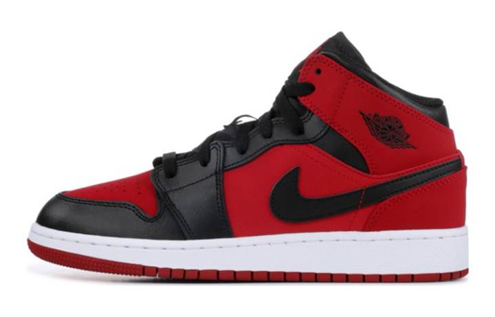 Jordan Jordan 1 Mid Gym Red Black GS
