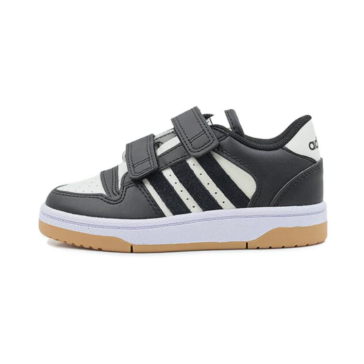 Adidas Adidas BREAK START Abrasion Resistant Balance Low top Kids' Skateboarding Shoes Black Children Aged 3 7 Years Old