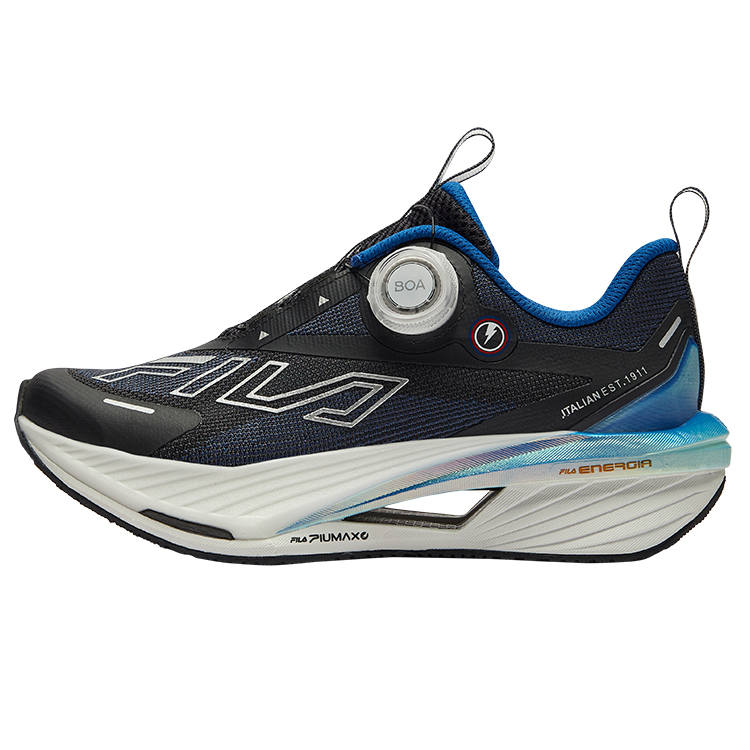 FILA KIDS Fabric Lightweight Cushioning Low top Kids' Running Shoes Legend Blue Kids'