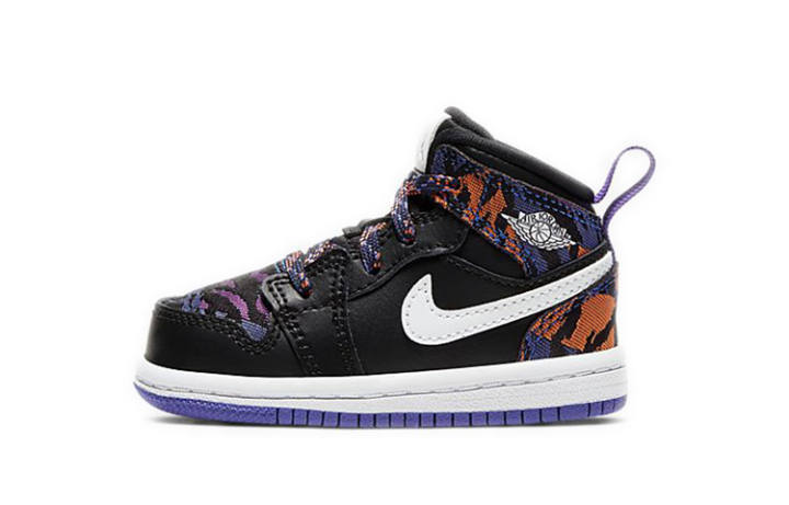 Jordan Jordan 1 Mid Multi-Color Tiger Stripe TD