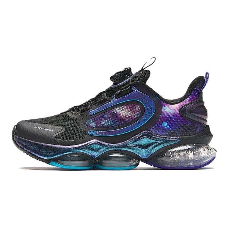 Antakids UFO6.0 Low top Running Shoes Black Purple Blue Teenagers