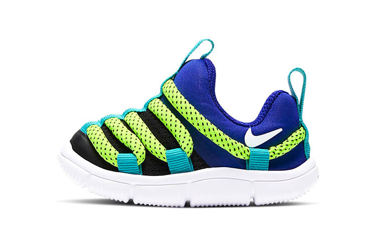 Nike Nike Novice Slip Resistant Cushioning Low top Toddler Shoes White Green Blue Infant And Toddler