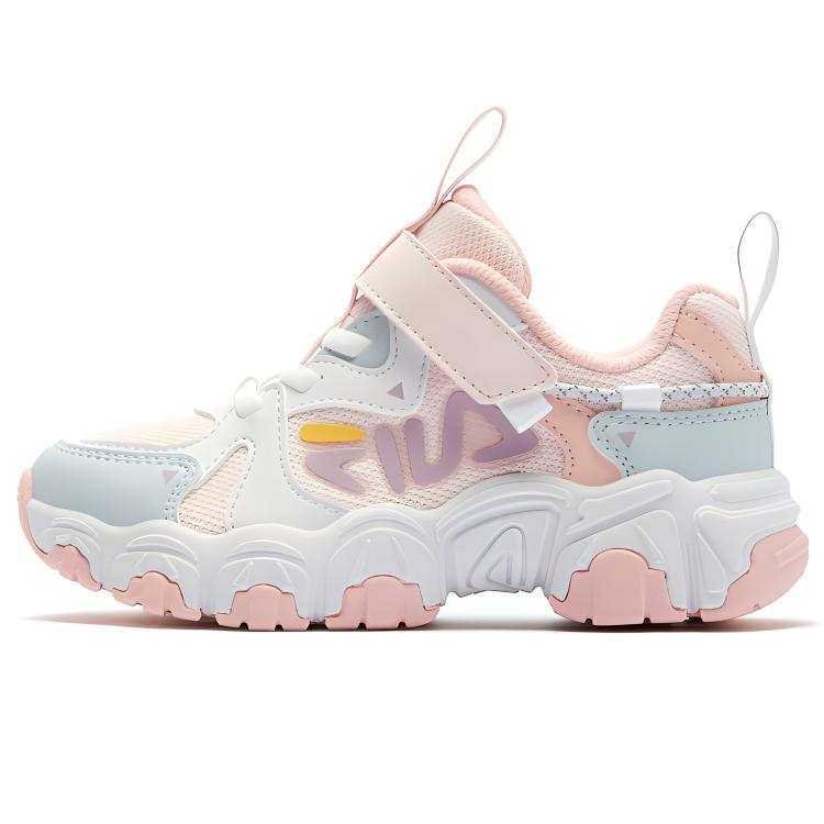 FILA KIDS Cat Paw Slip Resistant, Abrasion Resistant, Breathable, Lightweight Cushioning Low top Kids' Running Shoes