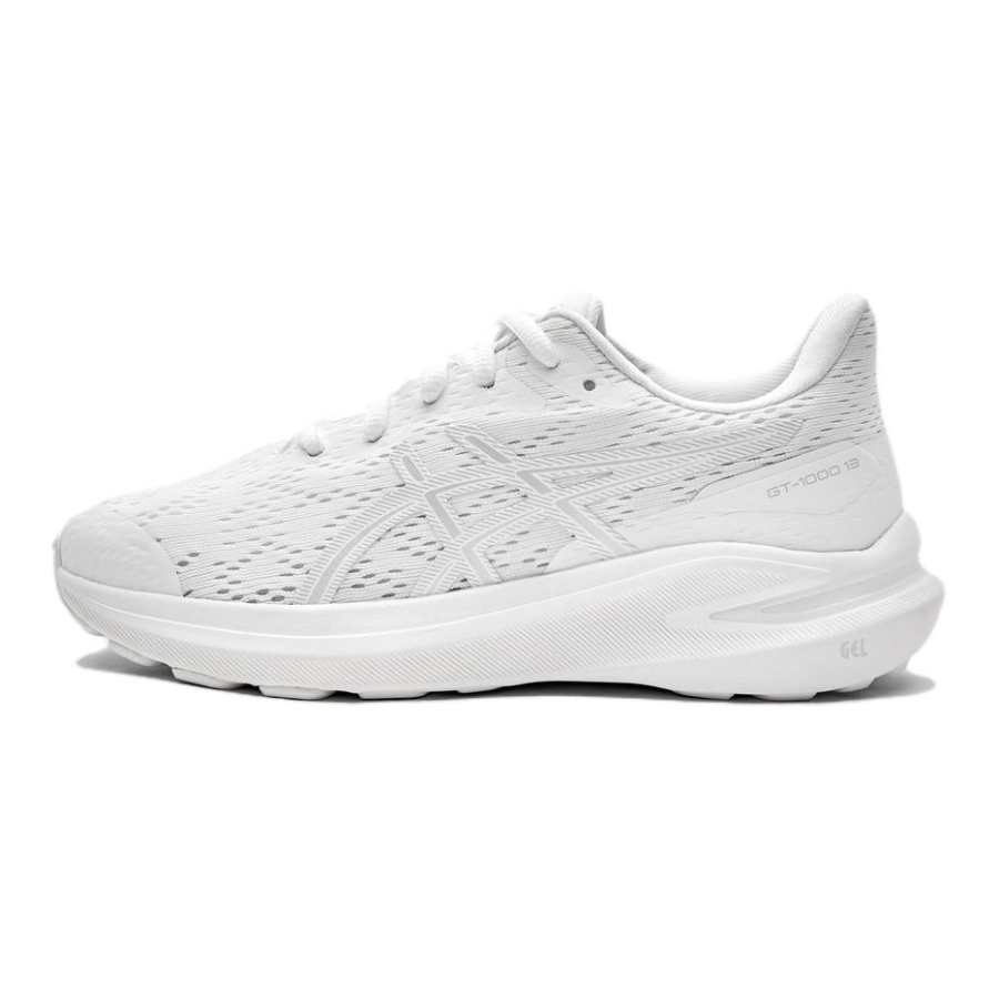 ASICS GT 1000 13 Rebound Breathable Support Low top Kids' Running Shoes White Teenagers