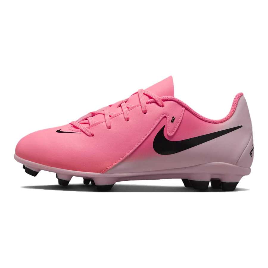 Nike Nike Slip Resistant Abrasion Resistant Low top Kids' Soccer Shoes Pink Brown Kids'